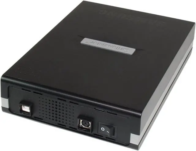 Alt view image 2 of 3 - SAMSUNG USB 2.0 External DVD Drive With LightScribe Model SE-W164L BK LightScribe Support - OEM