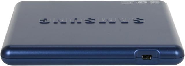 Alt view image 4 of 5 - SAMSUNG USB 2.0 Slim External DVD Writer (Blue) Model SE-S084D/TSLS