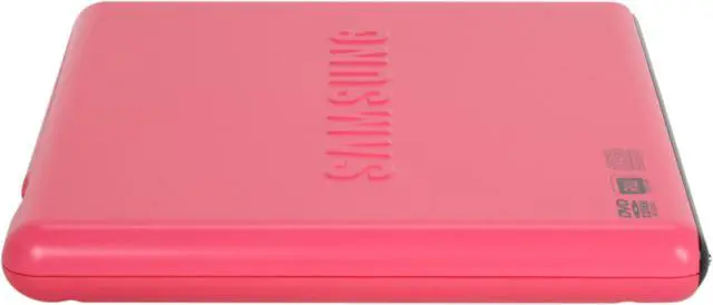 Alt view image 3 of 5 - SAMSUNG USB 2.0 Slim External DVD Writer (Pink) Model SE-S084D/TSPS