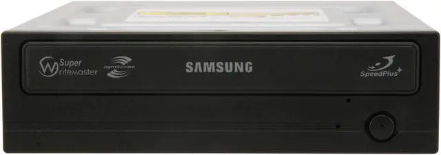 Alt view image 2 of 4 - SAMSUNG 22X DVD Burner 22X DVD+R 8X DVD+RW 16X DVD+R DL 22X DVD-R 6X DVD-RW 16X DVD-ROM 48X CD-R 24X CD-RW 48X CD-ROM Black SATA Model SH-222AL/BSBE LightScribe Support - OEM