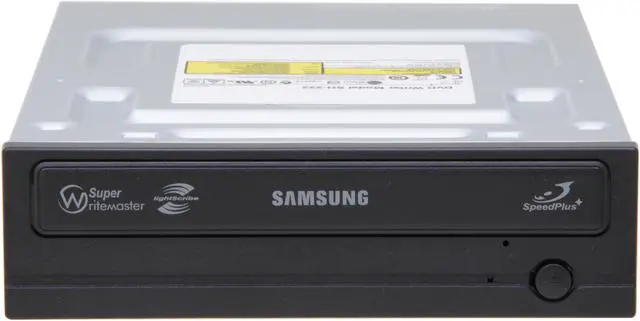 Alt view image 2 of 4 - SAMSUNG CD/DVD Burner 22X DVD+R 8X DVD+RW 16X DVD+R DL 22X DVD-R 6X DVD-RW 48X CD-R 24X CD-RW Black 1.5Gbps Model SH-222AL/BSBS LightScribe Support - OEM