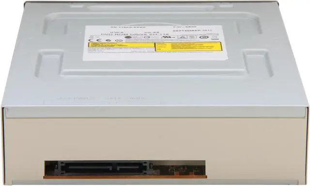 Alt view image 4 of 4 - SAMSUNG Black Single: 18X Dual: 8X DVD-ROM 48X CD-ROM SATA DVD-ROM Drive Model SH-118AB