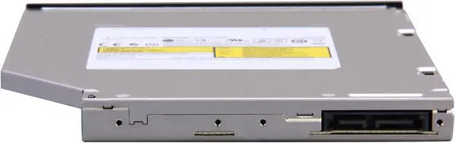 Alt view image 5 of 5 - SAMSUNG Internal Slim 8x DVD Writer 8X DVD+R 8X DVD+RW 6X DVD+R DL 8X DVD-R 6X DVD-RW 8X DVD-ROM 24X CD-R 24X CD-RW 24X CD-ROM SATA Model SN-208DB/BEBET - OEM