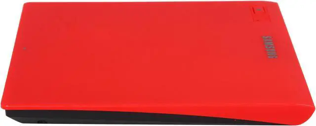 Alt view image 6 of 6 - SAMSUNG Ultra-Slim Optical Drives  Red, M-Disc Support, MAC OS X compatible Model SE-208GB/RSRD