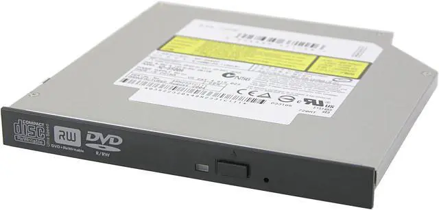 Main image of NEC Slim DVD Burner 8X DVD+R 4X DVD+RW 2.4X DVD+R DL 8X DVD-R 4X DVD-RW 8X DVD-ROM 24X CD-R 16X CD-RW 24X CD-ROM Black IDE Model ND-6500A - OEM