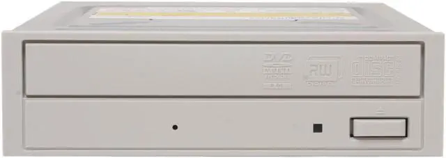 Alt view image 2 of 3 - Sony NEC Optiarc Beige 18X DVD+R 8X DVD+RW 8X DVD+R DL 18X DVD-R 6X DVD-RW 12X DVD-RAM 16X DVD-ROM 48X CD-R 32X CD-RW 48X CD-ROM 2MB Cache E-IDE / ATAPI DVD Burner - OEM