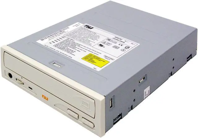 Main image of NU DVD Burner 8X DVD+R 4X DVD+RW 12X DVD-ROM 40X CD-R 10X CD-RW 40X CD-ROM Beige IDE Model DDW-081