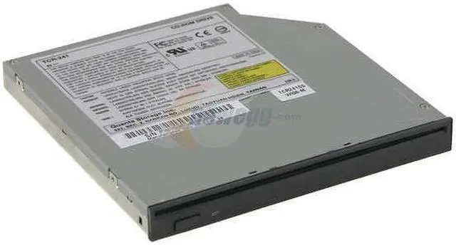 Main image of Quanta Black 24X CD-ROM IDE/ATAPI Slim SLOT-IN CD-ROM Drive Model TCR241