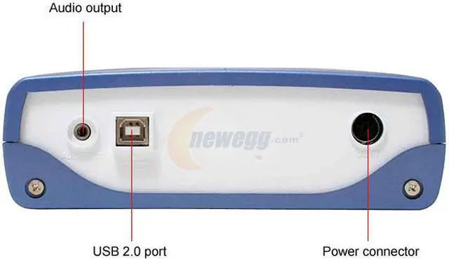 Alt view image 3 of 6 - NU USB 2.0 External Blu-ray DVD Burner by Quanta, Plus One 25GB Blu-ray blank Disc Model HBR258