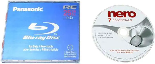 Alt view image 5 of 6 - NU USB 2.0 External Blu-ray DVD Burner by Quanta, Plus One 25GB Blu-ray blank Disc Model HBR258