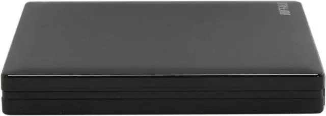Alt view image 3 of 5 - BUFFALO USB 2.0 MediaStation 6x Portable Blu-ray Writer Model BR-PX68U2/BK
