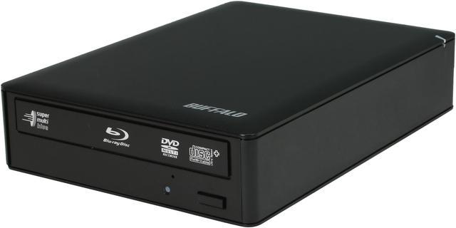 BUFFALO USB 3.0 MediaStation 12x External Blu-ray Writer Model BR3D-12U3 External CD / DVD / Blu-Ray