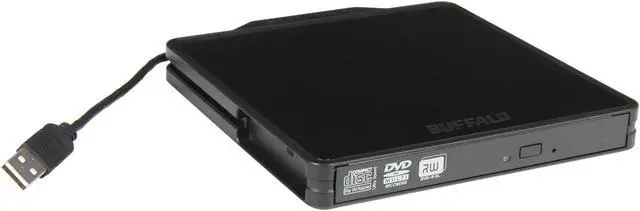 Alt view image 4 of 5 - BUFFALO 8x USB 2.0 Portable DVD Writer - DVSM-PC58U2VB