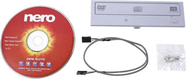 Alt view image 3 of 4 - Optorite DVD Burner 16X DVD+R 4X DVD+RW 4X DVD+R DL 8X DVD-R 4X DVD-RW 16X DVD-ROM 40X CD-R 24X CD-RW 40X CD-ROM Black IDE Model DD1601