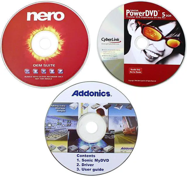 Alt view image 3 of 5 - Addonics USB 2.0 External Slim DVD Burner Model AEPMRRWII44