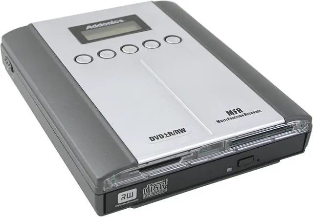 Main image of Addonics USB 2.0 External DVD Burner Model AEMFR842D