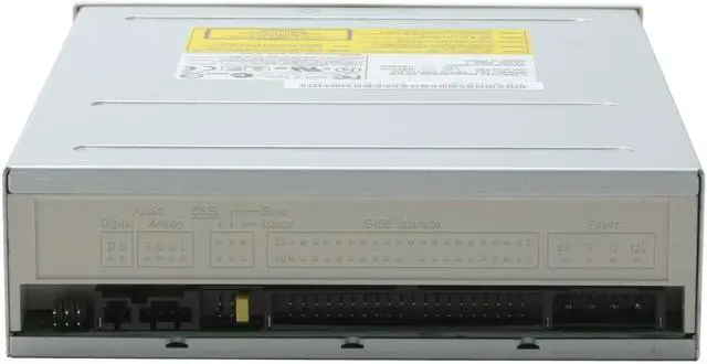 Alt view image 2 of 4 - Rosewill DVD Burner 16X DVD+R 4X DVD+RW 4X DVD+R DL 16X DVD-R 4X DVD-RW 16X DVD-ROM 48X CD-R 32X CD-RW 48X CD-ROM Gray IDE Model RD-162X Gray