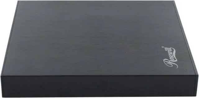 Alt view image 4 of 7 - Rosewill Model ROD-EX002 - Slim Aluminum 8X DVD Writer - USB 2.0 - External Optical Drive for PCs - Black