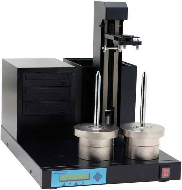 Main image of VINPOWER Black 3 Targets 100 Disc Capacity 20X DVD+R 8X DVD+RW 8X DVD+R DL 20X DVD-R 6X DVD-RW 40X CD-R 32X CD-RW TITAN lite CD/DVD Duplicator Model VP1-DPIO316-BK