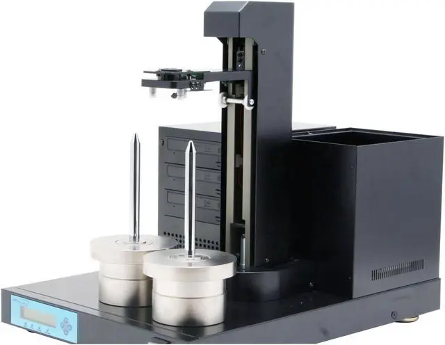 Alt view image 6 of 10 - VINPOWER Black 3 Targets 100 Disc Capacity 20X DVD+R 8X DVD+RW 8X DVD+R DL 20X DVD-R 6X DVD-RW 40X CD-R 32X CD-RW TITAN lite CD/DVD Duplicator Model VP1-DPIO316-BK