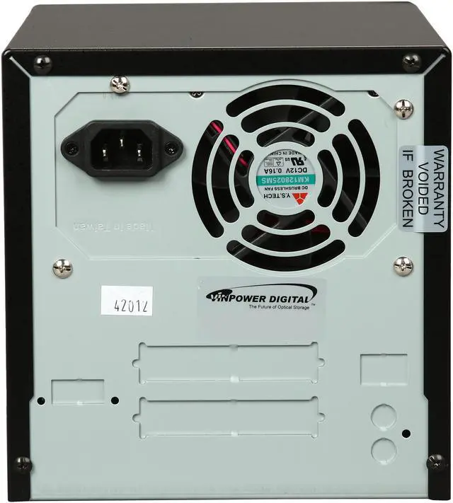Alt view image 4 of 5 - VINPOWER Black 1 to 1 16X DVD+R 8X DVD+RW 4X DVD+R DL 16X DVD-R 6X DVD-RW 48X CD-R 24X CD-RW Econ Series SATA Blu-ray/DVD/CD Duplicators Model Econ-S1T-BD-NR
