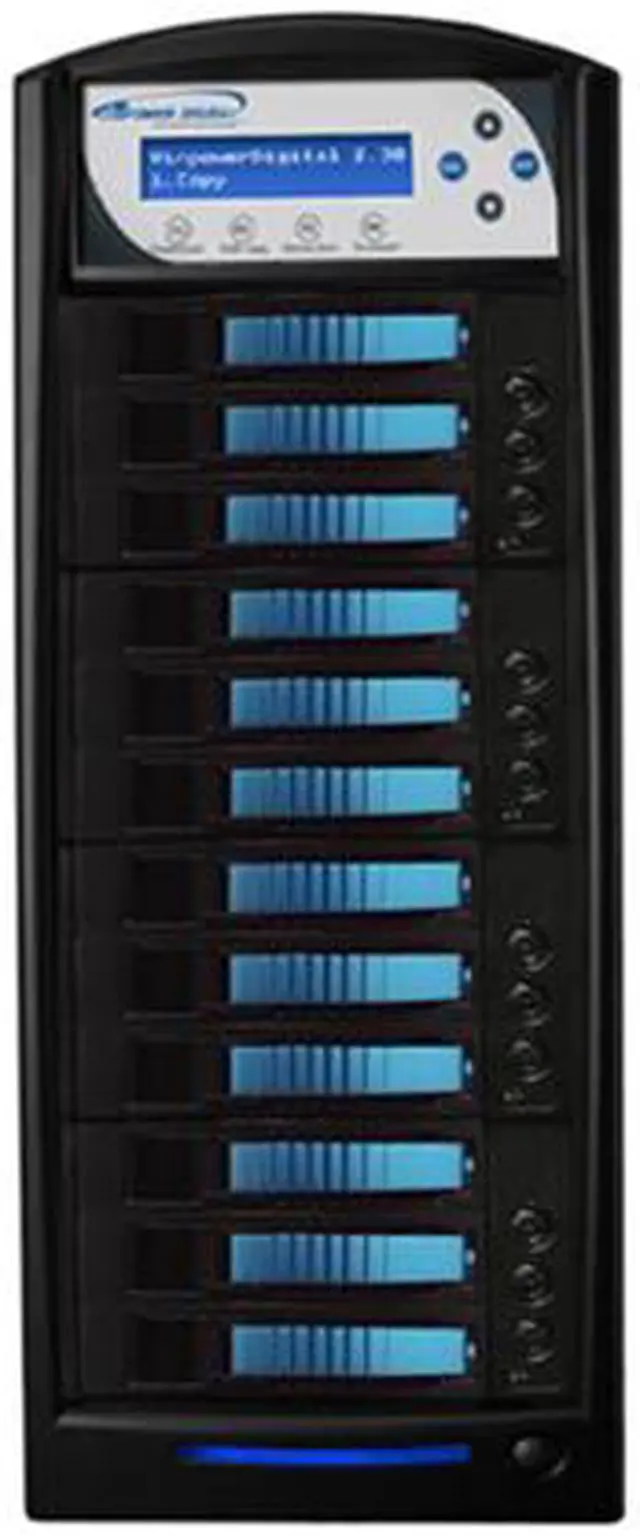 Alt view image 2 of 3 - VINPOWER 1 to 11 HDDShark Turbo 120MB/Sec HDD SSD Data Solid State Hard Drive Duplicator