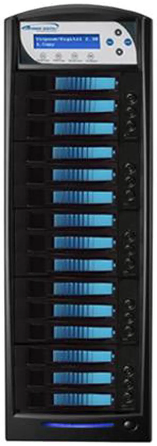 Alt view image 2 of 3 - VINPOWER 1 to 14 HDDShark Turbo 120MB/Sec HDD SSD Data Solid State Hard Drive Duplicator