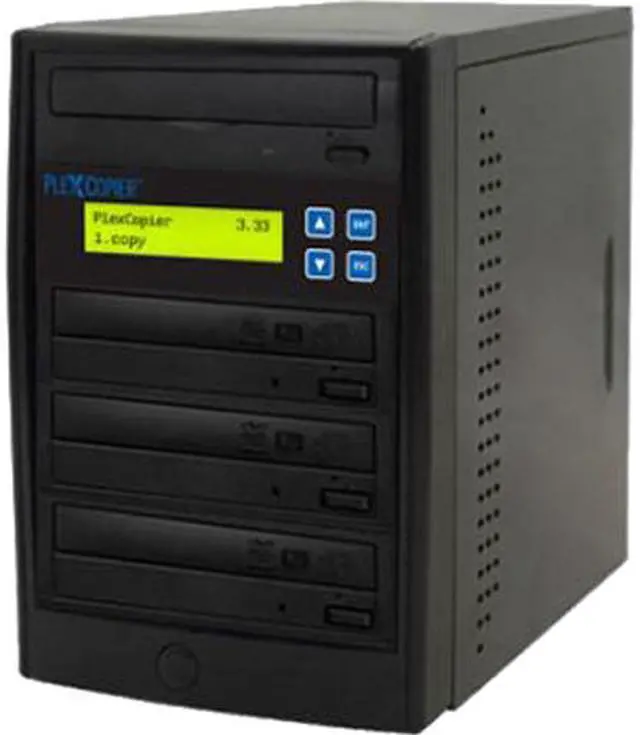 Main image of VinPower PlexCopier 1 to 3 Blu-ray / BDXL / DVD / CD Duplicator Copier Model PLEX-S3T-BD-BK