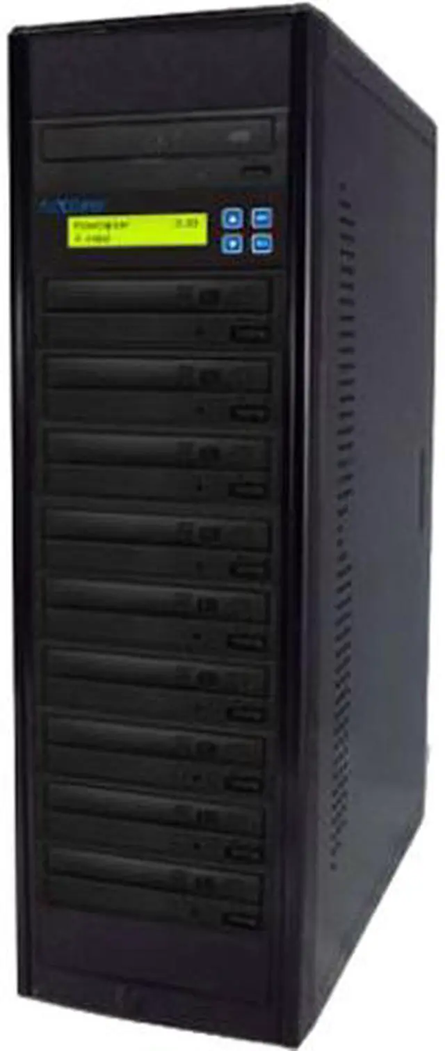 Main image of VinPower PlexCopier 1 to 9 Blu-ray / BDXL / DVD / CD Duplicator Copier Model PLEX-S9T-BD-BK