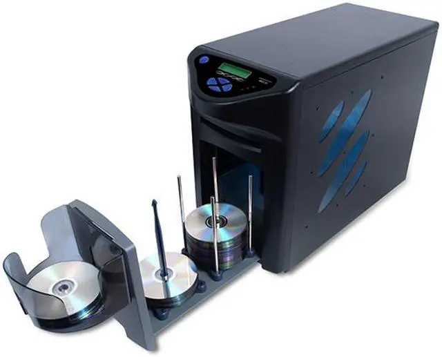 Alt view image 11 of 12 - Spartan 2-Tone 1 to 2 (100 discs/lot) 20X DVD+R 8X DVD+RW 10X DVD+R DL 20X DVD-R 6X DVD-RW 40X CD-R 32X CD-RW DVD Duplicator w/ Pioneer 115 Burner Model AU-ILY-D2