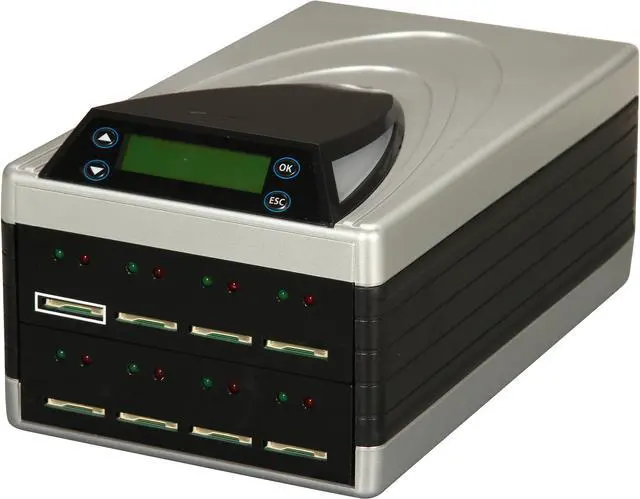 Main image of ILY Black 1 to 7 Secure Digital Tower Duplicator Model S07-ETNE