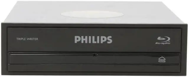 Alt view image 2 of 5 - PHILIPS Black 2X BD-R 2X BD-RE 12X DVD+R 2X BD-ROM 8MB Cache SATA Internal Blu-ray Burner 2X Blu-ray DVD Burner with Free 25GB Blu-ray Disc Model SPD7000BD