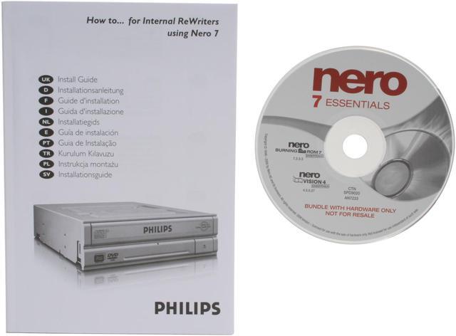 Alt view image 4 of 5 - PHILIPS Black 20X DVD+R 8X DVD+RW 8X DVD+R DL 20X DVD-R 8X DVD-RW 12X DVD-RAM 16X DVD-ROM 48X CD-R 24X CD-RW 48X CD-ROM 2MB Cache IDE interface (ATAPI) DVD Burner