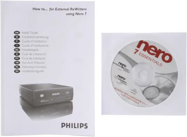 Alt view image 5 of 6 - PHILIPS USB 2.0 External 20X DVD±R DVD Drive with 12X DVD-RAM Model SPD3600CC
