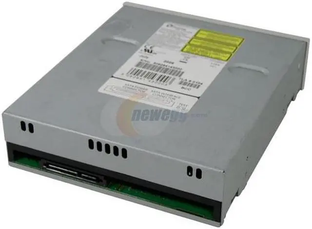 Alt view image 2 of 2 - PLEXTOR Black 16X DVD+R 8X DVD+RW 10X DVD+R DL 16X DVD-R 6X DVD-RW 16X DVD-ROM 48X CD-R 24X CD-RW 48X CD-ROM 2MB Cache SATA DVD Burner With Replaceable White Front Panel