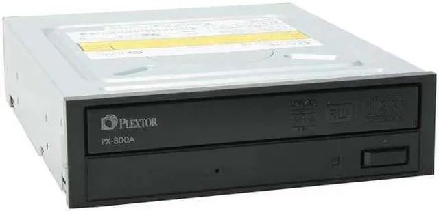 Main image of PLEXTOR Black 18X DVD+R 8X DVD+RW 8X DVD+R DL 18X DVD-R 6X DVD-RW 12X DVD-RAM 16X DVD-ROM 48X CD-R 32X CD-RW 48X CD-ROM 2MB Cache ATAPI DVD Burner With Replaceable Beige Bezel