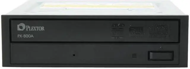 Alt view image 2 of 4 - PLEXTOR Black 18X DVD+R 8X DVD+RW 8X DVD+R DL 18X DVD-R 6X DVD-RW 12X DVD-RAM 16X DVD-ROM 48X CD-R 32X CD-RW 48X CD-ROM 2MB Cache ATAPI DVD Burner With Replaceable Beige Bezel