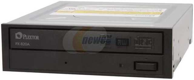 PLEXTOR 20X DVD±R DVD Burner Black IDE Model PX-820A/SW-BL