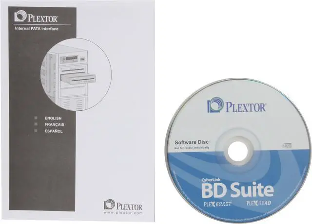 Alt view image 5 of 6 - PLEXTOR Black 6X BD-ROM 16X DVD-ROM 48X CD-ROM SATA Internal Blu-Ray DVD Combo Super Multi Drive Model PX-B310SA SW