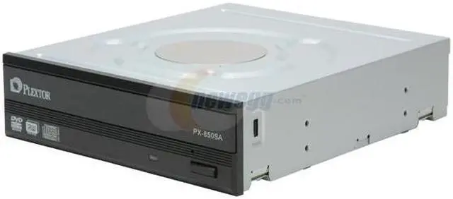 Main image of PLEXTOR 22X DVD Super Multi Burner 22X DVD+R 8X DVD+RW 8X DVD+R DL 22X DVD-R 6X DVD-RW 16X DVD-ROM 48X CD-R 32X CD-RW 48X CD-ROM Black SATA Model PX-850SA SW