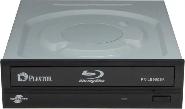 Alt view image 2 of 5 - PLEXTOR Black 12X BD-R 2X BD-RE 16X DVD+R 12X DVD-RAM 8X BD-ROM 8MB Cache SATA 12X Blu-ray Writer PX-LB950SA LightScribe Support