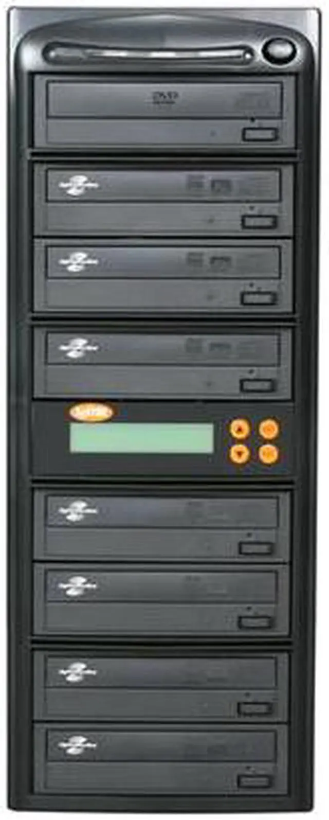Alt view image 2 of 5 - Systor 7 Burner Lightscribe 24x CD/DVD Duplicator + 250GB/HDD & USB 2.0 Model 07ALTALS22HDD