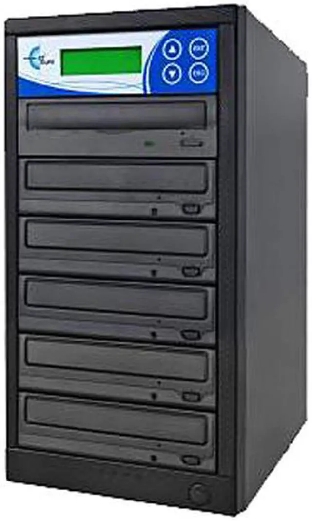 Main image of EZ Dupe 1 to 5 CD/DVD Duplicator Ext LG Drives LightScribe Support Model LSLGNB5