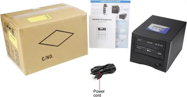 Alt view image 7 of 7 - EZ Dupe Black 1 to 1 16X DVD+R 8X DVD+RW 8X DVD+R DL 16X DVD-R 6X DVD-RW 5X DVD-RAM 48X CD-R 24X CD-RW CD/DVD Duplicator Model B01-ETNE