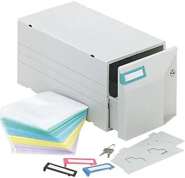 Alt view image 3 of 3 - Innovera IVR39501 CD/DVD Storage Drawer
