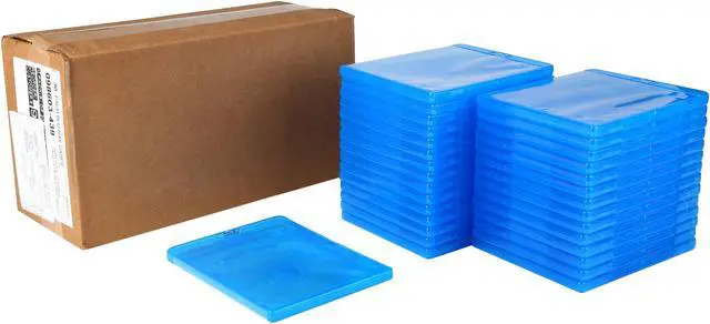 Alt view image 3 of 3 - Verbatim 98603 Blu Ray Cases Bulk (30pk)