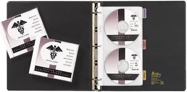 Main image of AVERY 75263 CD/DVD Pages, Acid-Free, 5 Pages