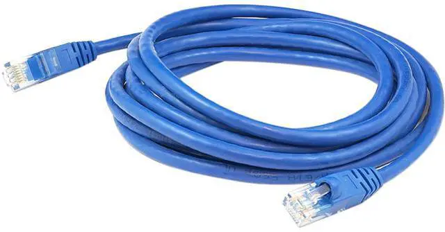 Main image of AddOn 1ft RJ-45 (Male) to RJ-45 (Male) Straight Blue Cat7 S/FTP PVC Copper Patch Cable ADD-1FCAT7-BE-New