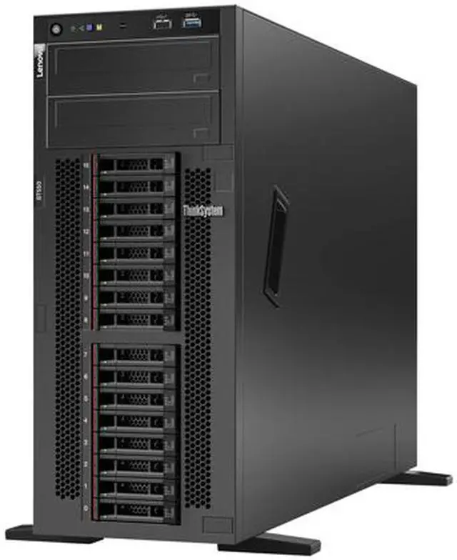 Alt view image 3 of 5 - Lenovo ThinkSystem ST550 4U Tower Xeon Silver 4208 16GB Server