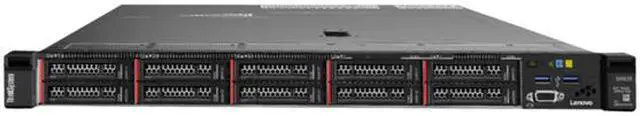 Alt view image 2 of 6 - Lenovo ThinkSystem SR635 7Y99A01ANA 1U Rack Server 1 x EPYC 7302P 16 GB RAM HDD SSD 1 Processor Support 1 TB RAM Support ASPEED AST2500 512 MB Graphic Card Gigabit Ethernet 1 x 750 W